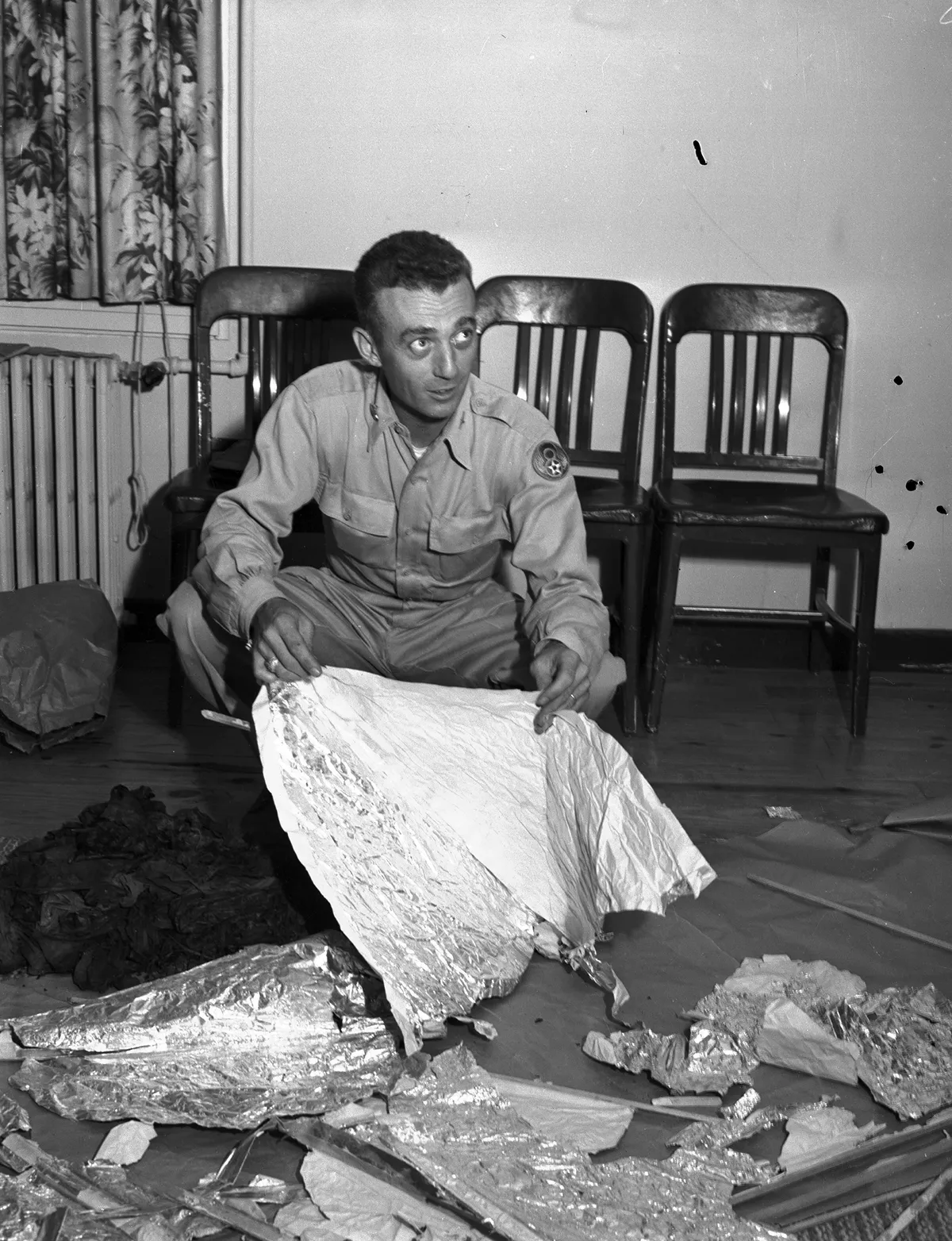 Major Jesse Marcel and Roswell debris