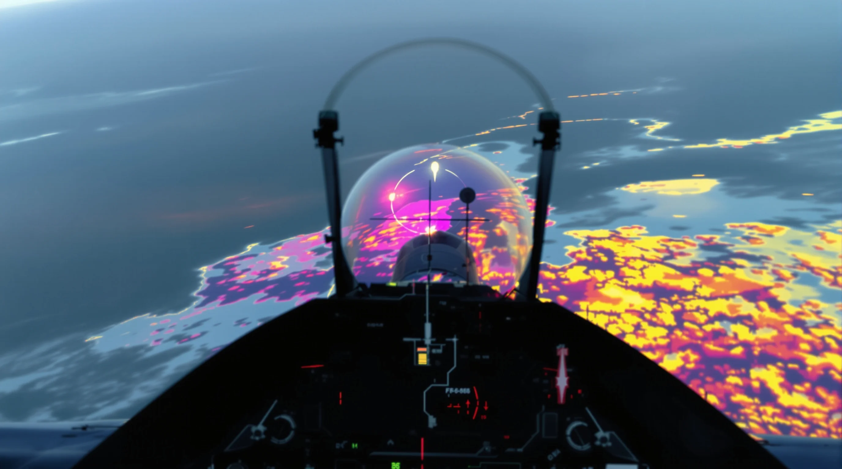Lake Huron F-16 격추 영상 (2023-02-12) — PURSUE 5/22 공개
