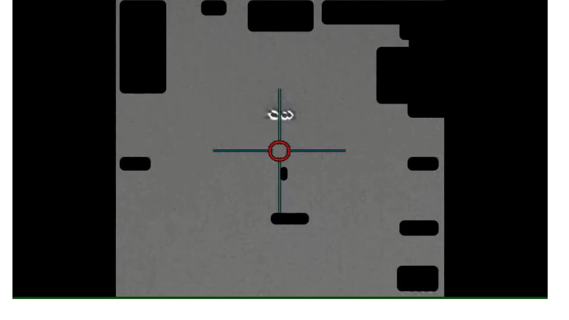 Japan INDOPACOM PR047 영상 정지화면 — 3개 동시 UAP (2023)