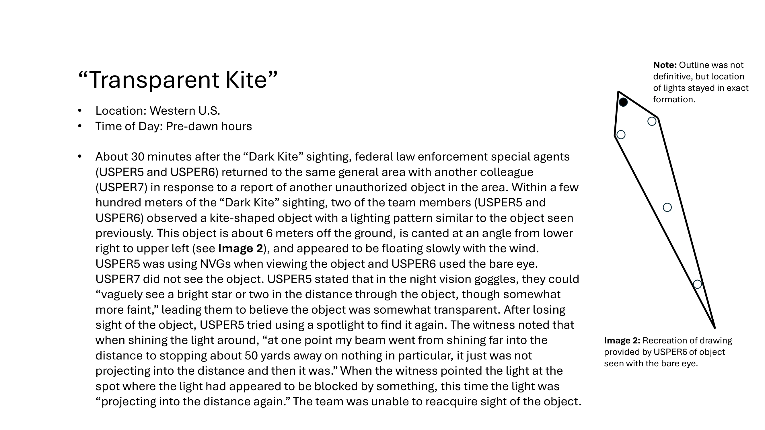 페이지 4: Transparent Kite (PURSUE 공식 슬라이드)